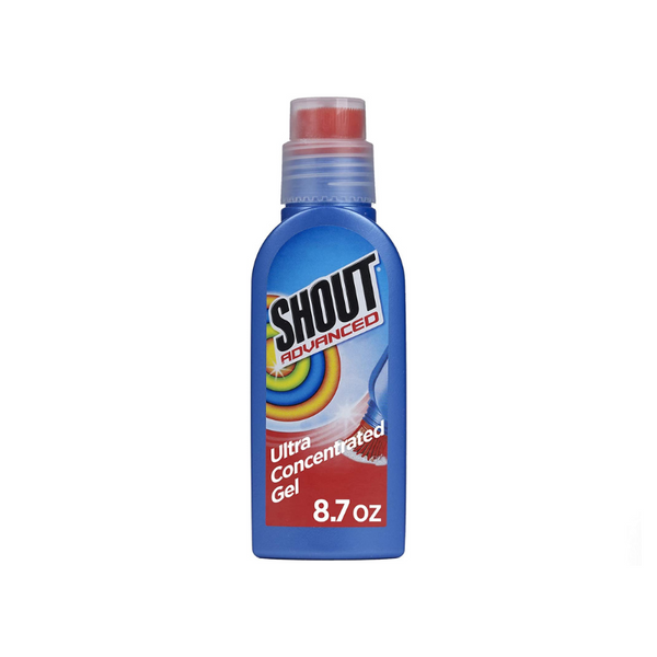 Shout Advanced Stain Remover for Clothes with Scrubber Brush