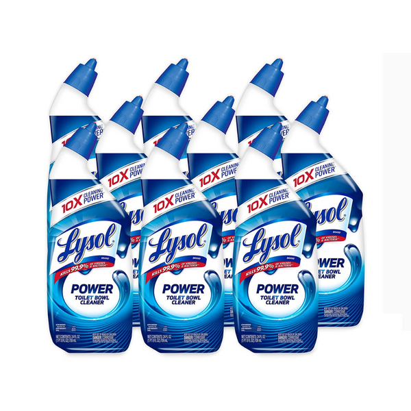 9 Bottles of Lysol Power Toilet Bowl Cleaner Gel