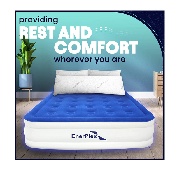 EnerPlex Air Mattress with Builtin Pump PzDeals