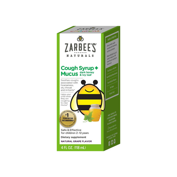 Zarbee’s Naturals Children’s Cough Syrup + Mucus