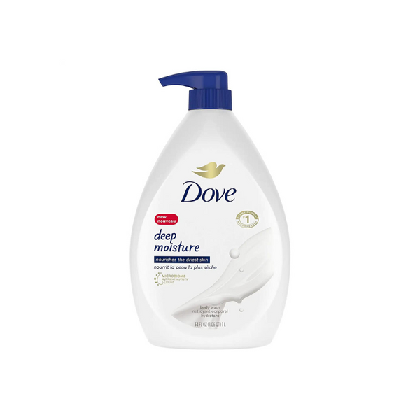Dove Deep Moisture or Sensitive Skin Body Wash with Pump