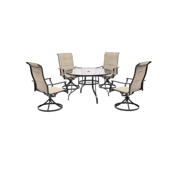 5 Piece Outdoor Patio Dining Set