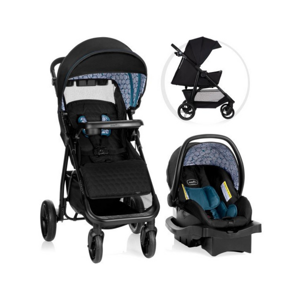 Evenflo Clover Travel System with LiteMax Infant Car Seat