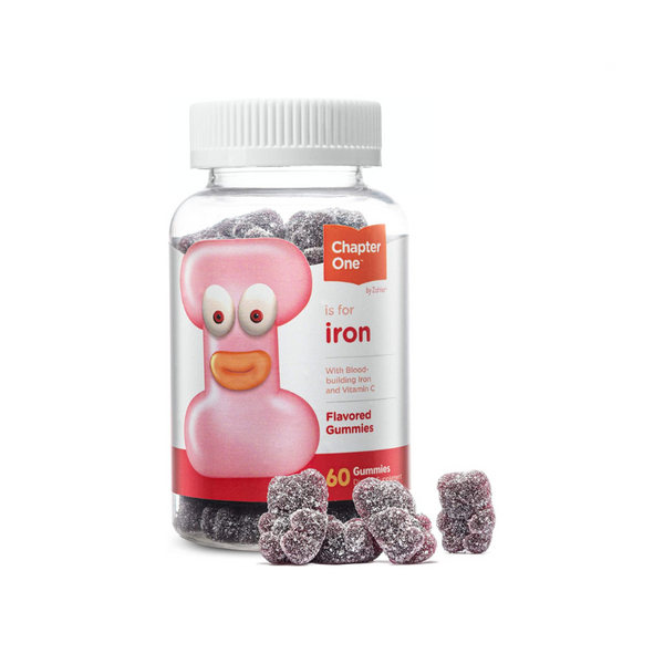 60 Chapter One Iron Gummies, Iron with Vitamin C