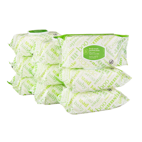 36 paquetes de toallitas para bebés Amazon Elements, 2880 toallitas en total