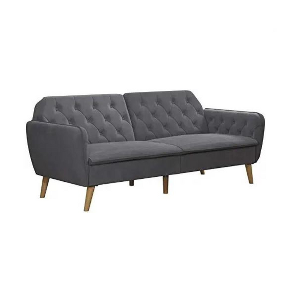 Gray Memory Foam Futon