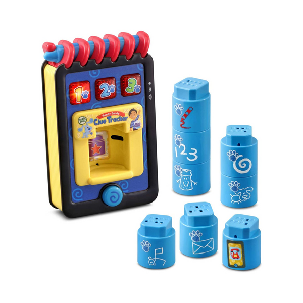 Las pistas de LeapFrog Blue y tu práctico rastreador de pistas Dandy
