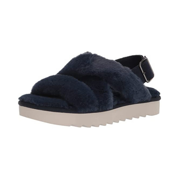 Koolaburra by UGG Sandalia plana Fuzz-ee para mujer
