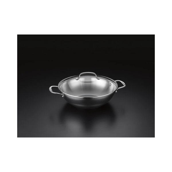 Cuisinart 726-30SD 12-Inch Everyday Pan with Cover, Stainless Steel