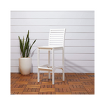 Silla de bar de madera para exterior Vifah Bradley