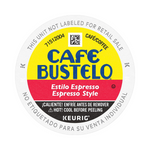 Cápsulas de café K-Cup de tostado oscuro estilo Café Bustelo Espresso de 96 unidades