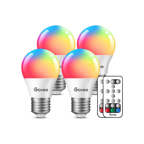 4-Pack RGB Color Changing Light Bulbs