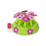 Melissa & Doug Sunny Patch Pretty Petals Flower Sprinkler Toy With Hose Attachment