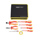 8-Piece Amazon Basics 1000V VDE Insulated Tool Set