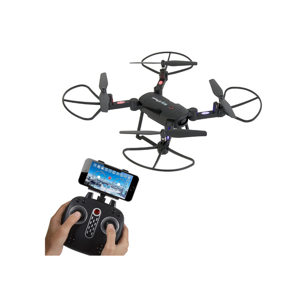 Drone plegable WiFi FPV con cámara HD y vídeo en vivo