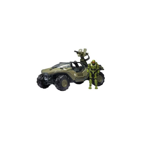 Halo Deluxe Vehicle Warthog w/ 4" Action Figure