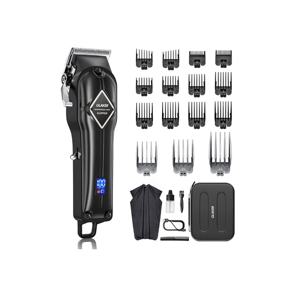 Cordless Barber Clipper Hair Cutting Kit