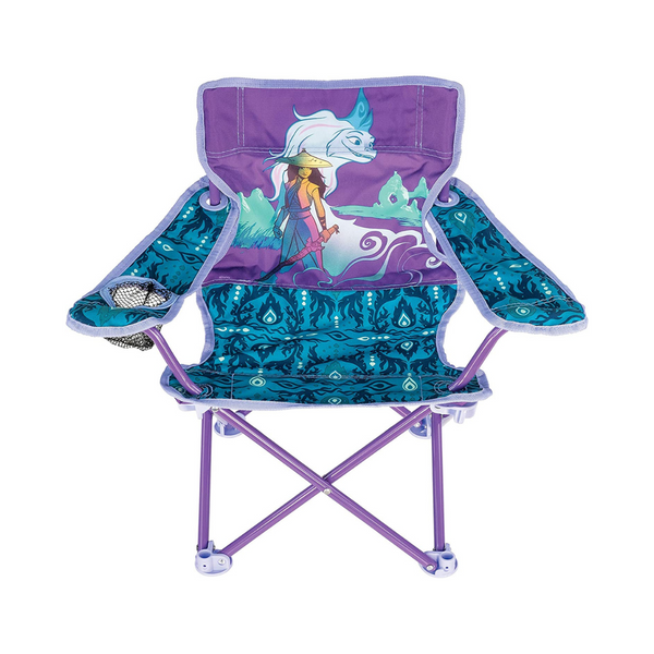 Disney Raya Camp Chair for Kids, Portable Camping Fold N Go Chair