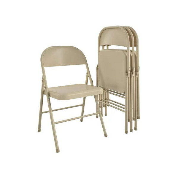 Pack of 4 Mainstays Steel Folding Chairs