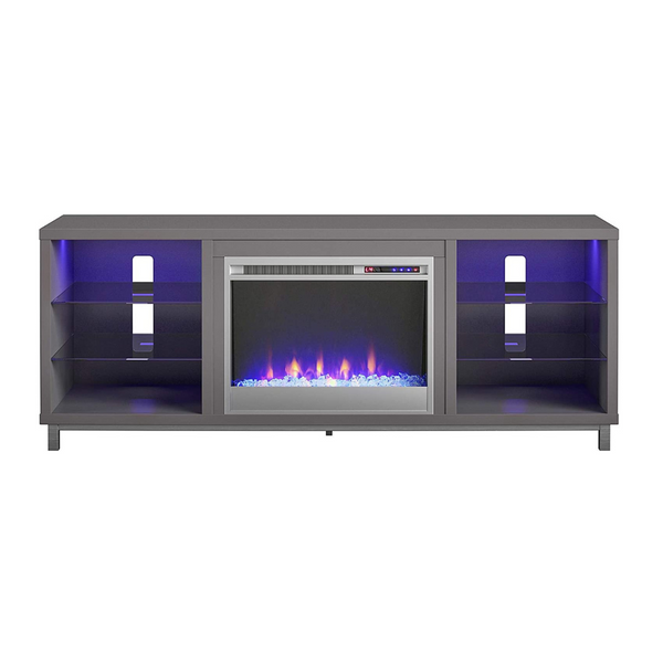 Ameriwood Home Lumina Fireplace Stand for TVs up to 70"