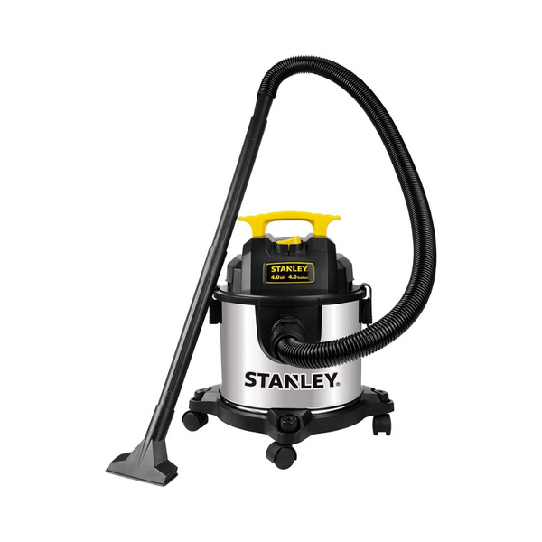 Stanley 4 Gallon 4 Peak HP Stainless Steel 3 in 1 Wet Dry Vacuum