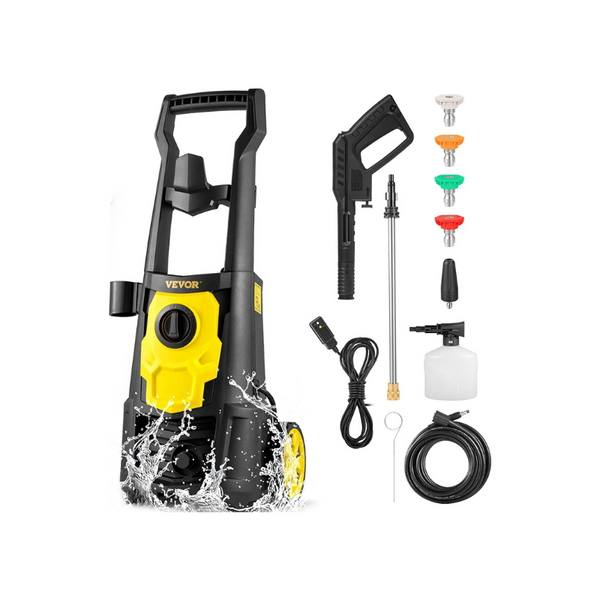 2000 PSI, Max. 1.76 GPM Power Washer With 30 Feet Hose