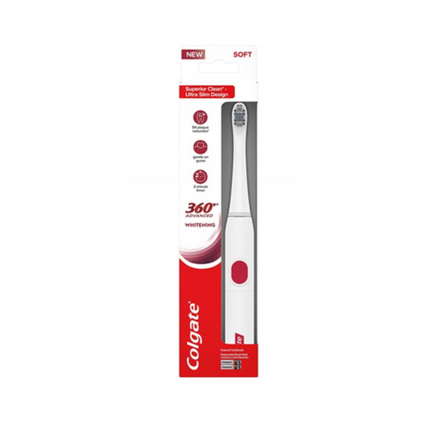 Pack of 4 Colgate 360 Advanced Whitening Electric Toothbrush