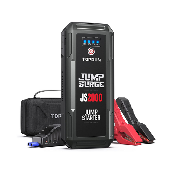TOPDON 2000A Peak Car Battery Jump Starter