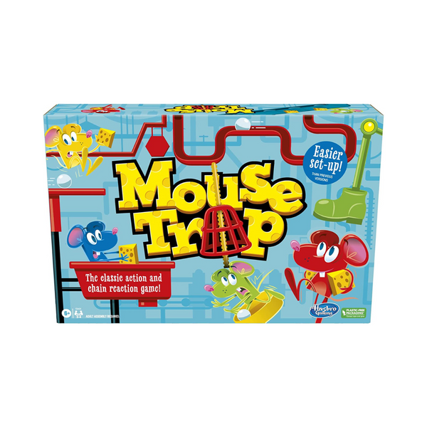 Hasbro Gaming Mouse Trap Board Game for Kids Ages 6 and Up