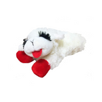 Multipet 6" Lambchop Plush Squeaker Dog Toy