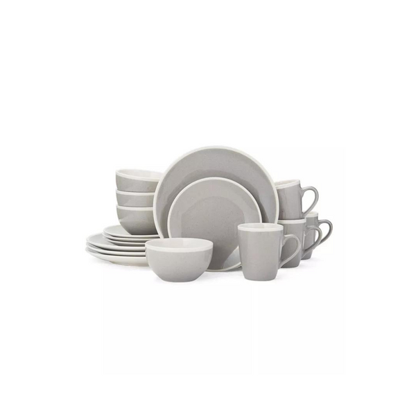 MIKASA Gourmet Basics Melanie Juego de vajilla de 16 piezas