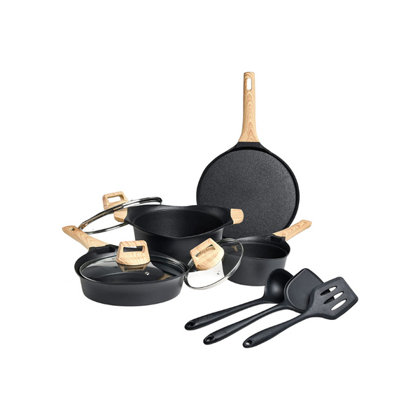 10 Piece Nonstick Pots and Pans Set PzDeals