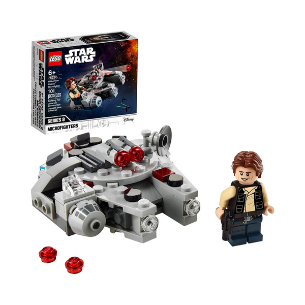 Kit de construcción LEGO Star Wars Millennium Falcon Microfighter de 101 piezas
