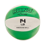 14-lb Champion Sports Medicine Ball (Green)