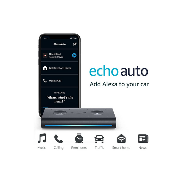Echo Auto- Hands-free Alexa in your car with your phone