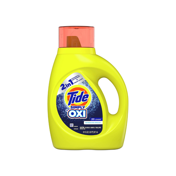 Tide Simply +Oxi Liquid Laundry Detergent