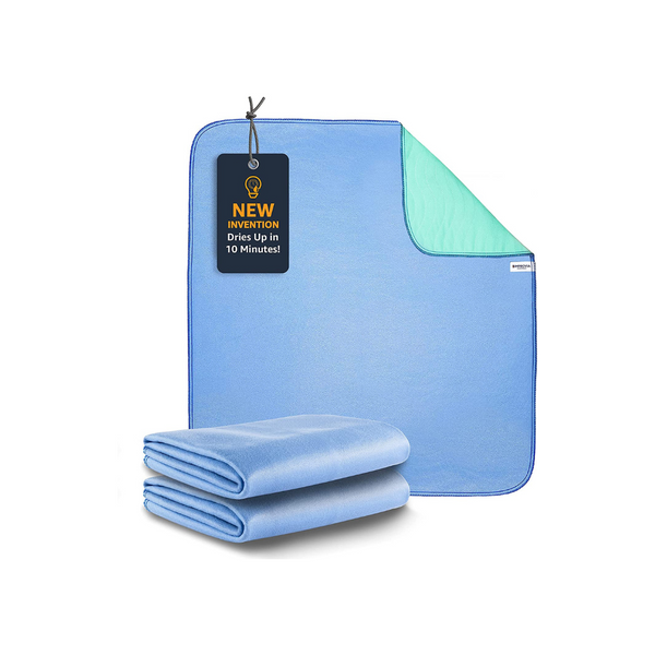 Almohadillas para incontinencia que mojan la cama reutilizables y pesadas lavables