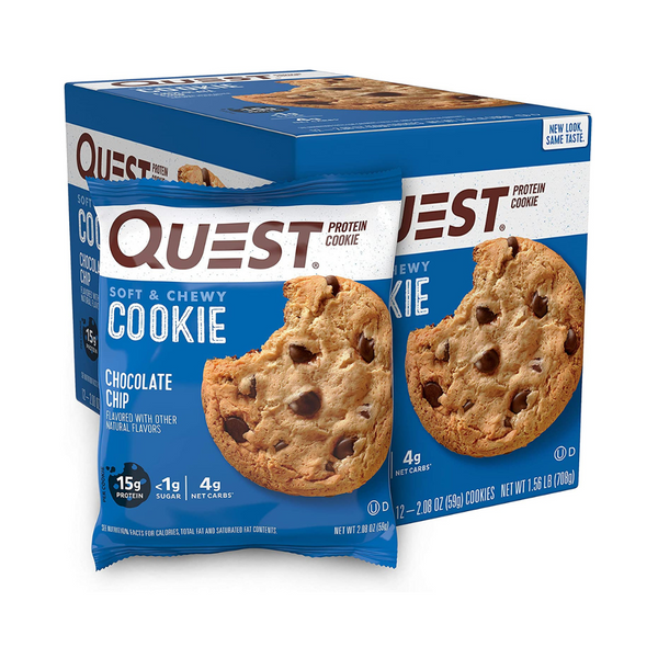12-Count 2.08-Oz Quest Nutrition Protein Cookies (Chocolate Chip)