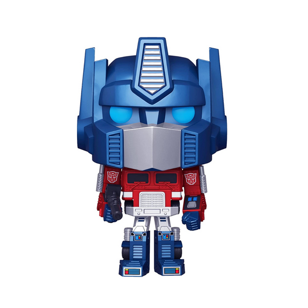 Funko Pop! Retro Toys: Transformers Metallic Optimus Prime