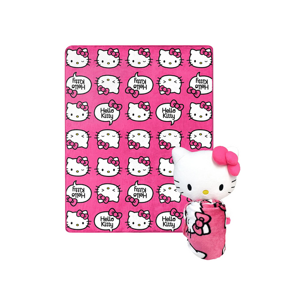 Northwest Character Hugger Pillow & Silk Touch Throw Blanket Set