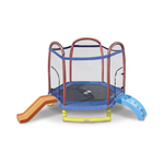 Little Tikes 7' Climb 'N Slide Trampoline