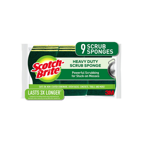 9 esponjas para fregar de alta resistencia Scotch-Brite