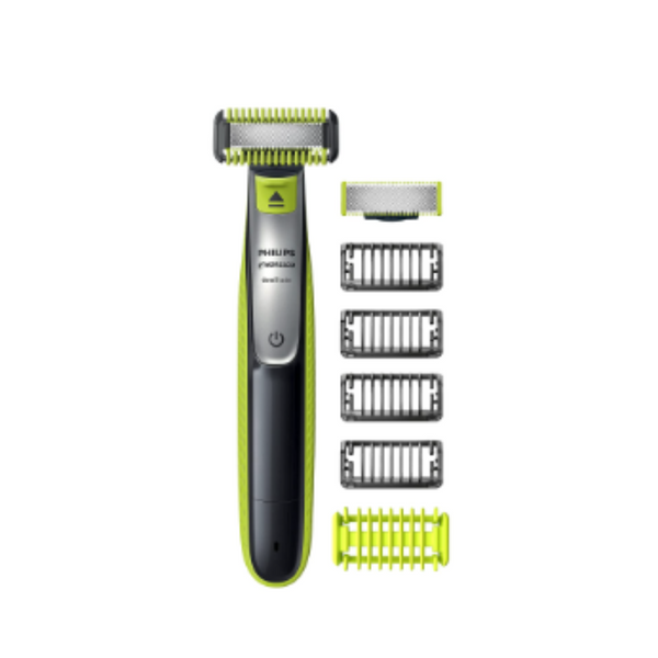 Recortadora y afeitadora eléctrica híbrida Philips Norelco OneBlade Face + Body
