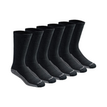 6 Pairs Of Dickies Men’s Dri-tech Moisture Control Crew Socks