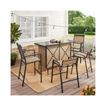 Mainstays Palmerton Landing 5-Piece Outdoor Bar Set