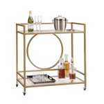 Sauder International Lux Bar Cart