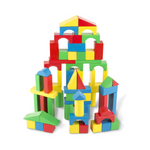 Melissa & Doug Wooden Building Blocks Set