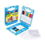 Crayola Super Tips Coloring Art Case, Washable Markers