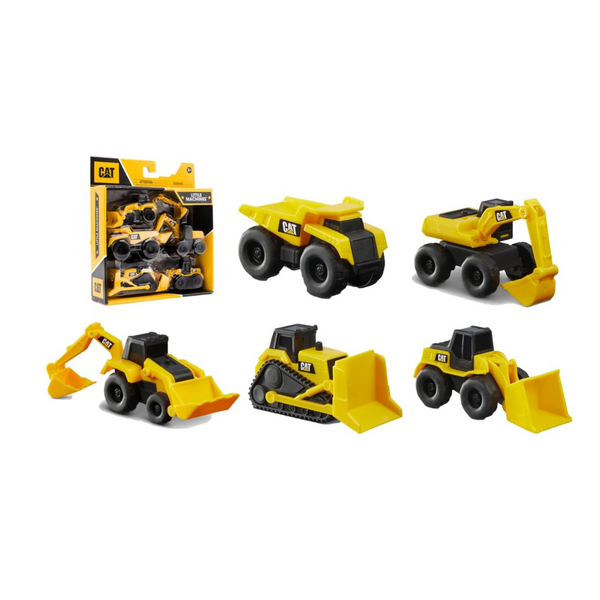 Cat Construction Little Machines (5-Pack)
