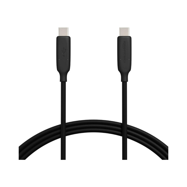 6' Amazon Basics 60W Fast Charging USB-C to USB-C Cable